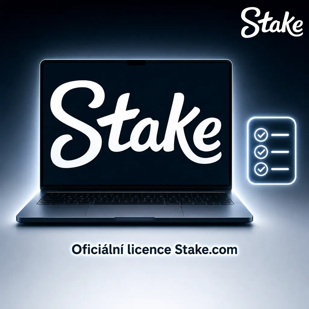 Oficiální licence Stake.com od Curaçao Gaming Authority, platná od roku 2020 pro sázky a kasino