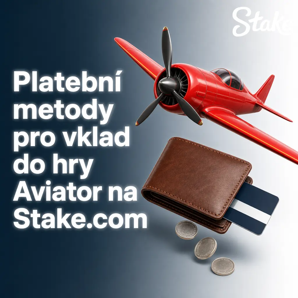 Platební metody pro vklad do hry Aviator na Stake.com – karty, SEPA, Apple Pay i kryptoměny