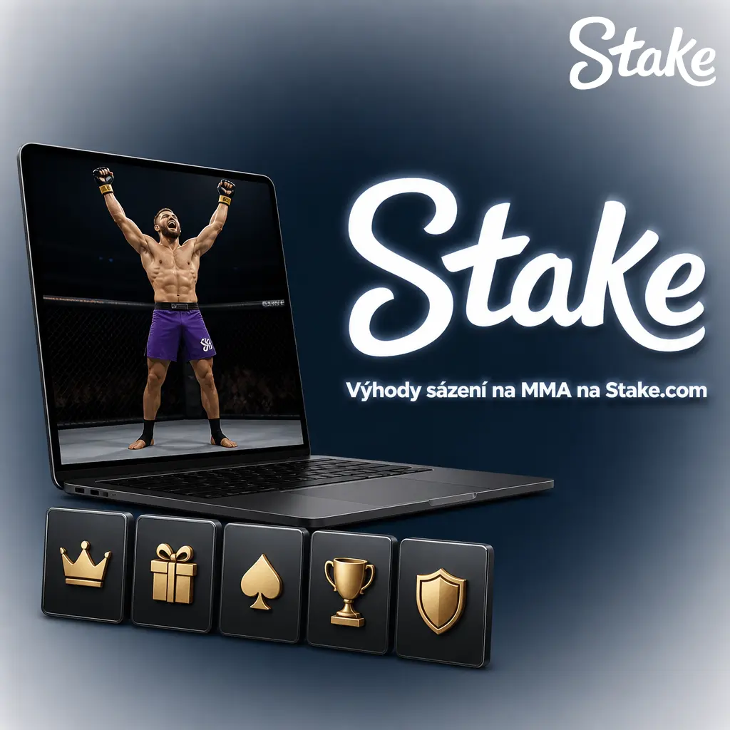 Výhody sázení na MMA na Stake.com: live kurzy, Cash Out, kryptoměny, rychlé výběry a VIP program s rakebackem